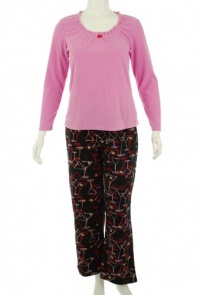 HUE 2 Piece Flannel Sleepwear Set