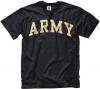 Army Black Knights Black Arch T-Shirt