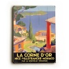 Arte House Wooden Sign, La Corne D'or