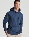 Ideal for the college football game, whether you're in the stands or watching at home, this effortless hoodie provides comfort in a handsome hue.