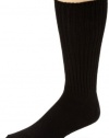 Calvin Klein Men's 3 Pack Cotton Rich Casual Rib Socks, Black, 7-12