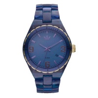 Adidas Nylon Cambridge Blue Dial Unisex watch #ADH2556