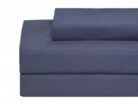 Steve Madden Microfiber Sheet Set, Queen, Dusk Blue