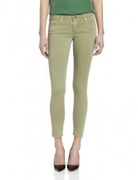 AG Adriano Goldschmied Women's Legging Ankle Super Skinny Jean, Sulfur Mint Green, 25