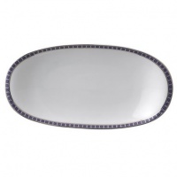 Bernardaud Athena Navy Relish Dish