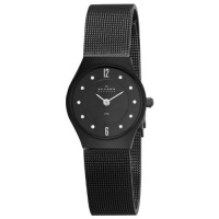 Skagen Women's 233XSBSB Steel Matte Black Glitz Watch