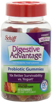 Schiff Sustenex Probiotic Gummies, 60 Count