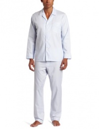 Majestic International Men's Herringbone Long Sleeve Pajama