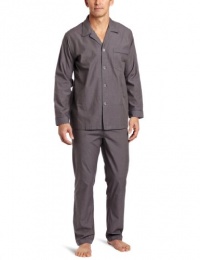 Majestic International Men's Solid Basics Long Sleeve Pajama