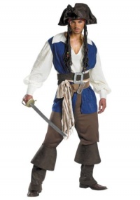 Pirates of the Caribbean - Captain Jack Sparrow Adult Costume