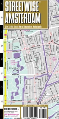 Streetwise Amsterdam Map - Laminated City Center Street Map of Amsterdam, Netherlands