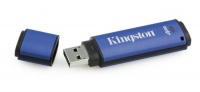 Kingston DataTraveler Vault Privacy Edition 4 GB USB 2.0 Flash Drive DTVP/4GB (Blue)