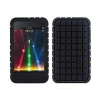 Speck PixelSkin Rubberized Case for iPod touch 2G, 3G (Black)