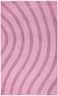 St. Croix Trading Company Waves 5 x 8 foot Area Rug - Purple