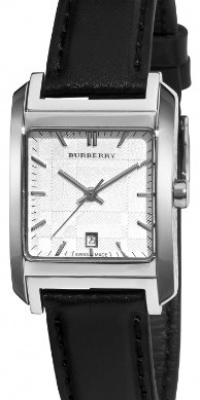 Burberry Women's BU1575 Nova Checked Silver Checked Dial Watch