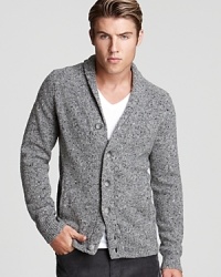 A handsome and versatile sweater enhances your look with classic charm and masculine appeal.