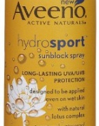 Aveeno Hydrosport SPF 30 Spray, 5 Ounce