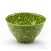 Rachael Ray Tools Garbage Bowl with Non-Slip Rubber Base, Green