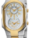 Philip Stein Women's 2TGMWGSSTG Signature Yellow Goldtone Silver Dial Watch