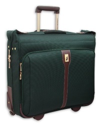 London Fog Luggage Oxford II 44 Inch Wheeled Garment Bag, Green, One Size