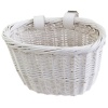 Sunlite Mini Willow Bushel Basket - White