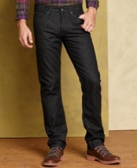 For the man who prefers not to wear the latest trend in jeans, here is the ever classic slim fit jeans by Tommy Hilfiger.