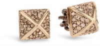 Juicy Couture E-Pyramid Stud Earrings