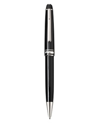 Authorize documents with the inimitable distinction of a Montblanc pen, featuring platinum-plated details for a flash of opulence.