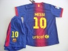 FC Barcelona 2012 - 2013 MESSI Kids Home Jersey Shirt & Shorts For Kids 6-8 Years Old