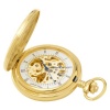 Charles-Hubert, Paris Gold-Plated Mechanical Pocket Watch