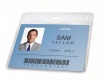 GBC BadgeMates Horizontal ID Badge Holder, 4 x 3 Inches, Clear, 25 Holders per Pack (3747472)