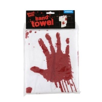 Spinning Hat Blood Bath Hand Towel