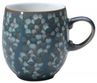 Denby Azure Shell Large Mug, Set of 4