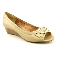 AK Anne Klein Women's Hinkle Open-Toe Pump