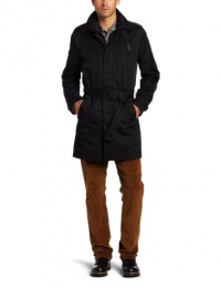 Calvin Klein Sportswear Men's Trench Coat, Black, XX-Large