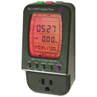 P3 International P4480 Kill A Watt Electricity Usage Monitor with Electronic Graphic Timer