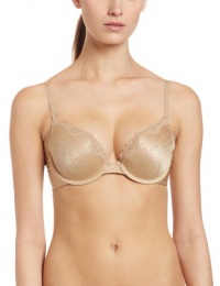 Maidenform Women's Maidenform Custom Lift Jacquard Bra,Body Beige,36C