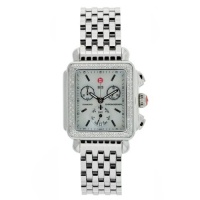 Michele Women's MWW06P000001 Deco Diamond Quartz Watch