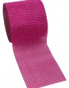 Fuchsia Diamond Rhinestone Mesh Ribbon, Wedding Ribbon, Diaper Cake Ribbon, 4.75 x 10 Yards, 24 Row, 1 Roll