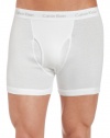 Calvin Klein Men's 2-Pack Boxer Brief, White, Large