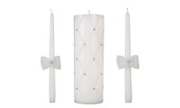 Wilton Graceful Wedding Day Collection Unity Candle and Taper Candles Set