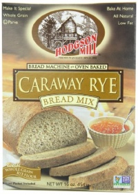 Hodgson Mill Caraway Rye Bread Mix, 16-Ounce Units (Pack of 6)