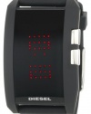 Diesel Men's DZ7164 Black Color Domination LED Digital Black Dial Watch