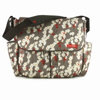 Skip Hop Dash Deluxe Diaper Bag, Cherry Bloom