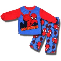 Spider-man Go Spidey! 2 piece fleece pajama set for toddler boys - 2T