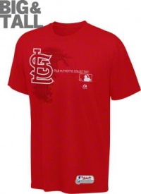 St. Louis Cardinals Big & Tall Majestic Red Change T-Shirt