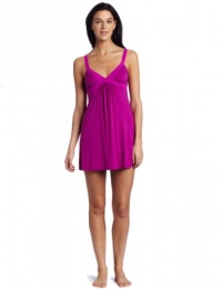 OnGossamer Women's Whisper Spandex Nightie, Passion Flower, Small