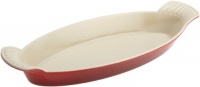 Le Creuset Heritage Enameled Cast-Iron .9-Quart Fish Gratin, Cherry