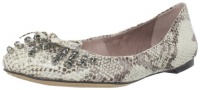 Vince Camuto Women's Friso Ballet Flat,Silver Goddess,8.5 M US