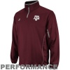 NCAA adidas Texas A&M Aggies 2012 Sideline Quarter Zip Pullover Jacket - Maroon